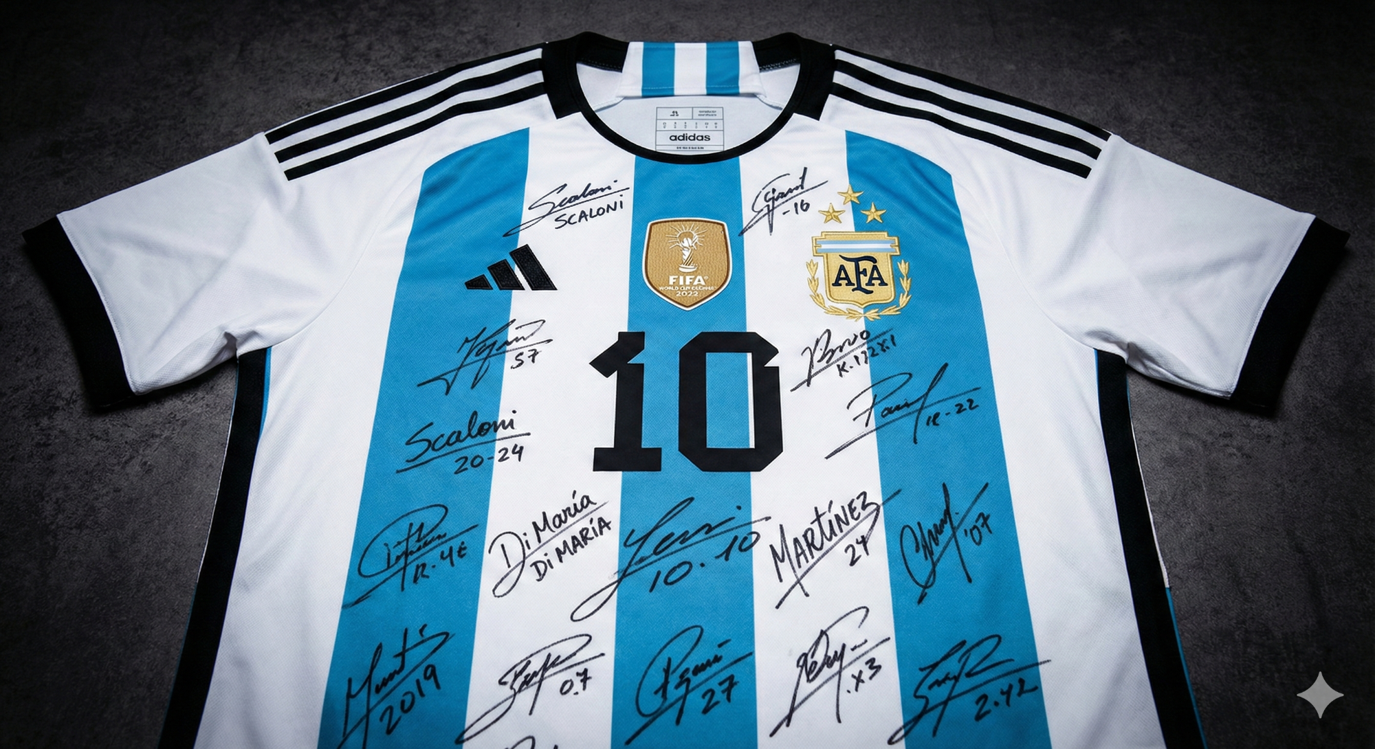 Camiseta Argentina Firmada